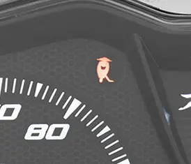 Side Stand Indicator in TVS Jupiter 125 Scooter